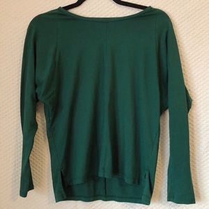 madewell green top